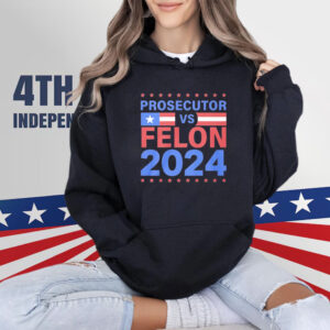 Official Kamala Harris Prosecutor Vs Felon 2024 USA Shirt