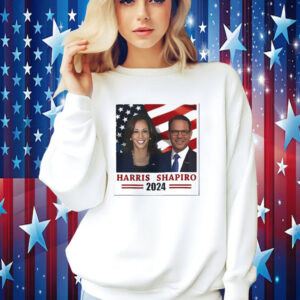 Official Kamala Harris and Josh Shapiro USA Flag 2024 Shirt