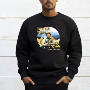 Official Lonely Road Take Me Home Country Roads John Denver Shirt
