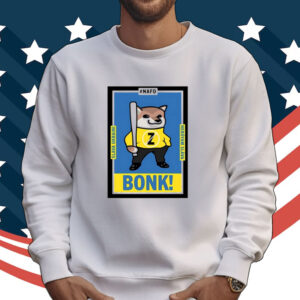 Official Nafo Bonk Slava Ukraini Heroyam Slava Shirt