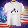 Retro Salem Witch 1692 A Few Of Us Got Away Tee Shirt