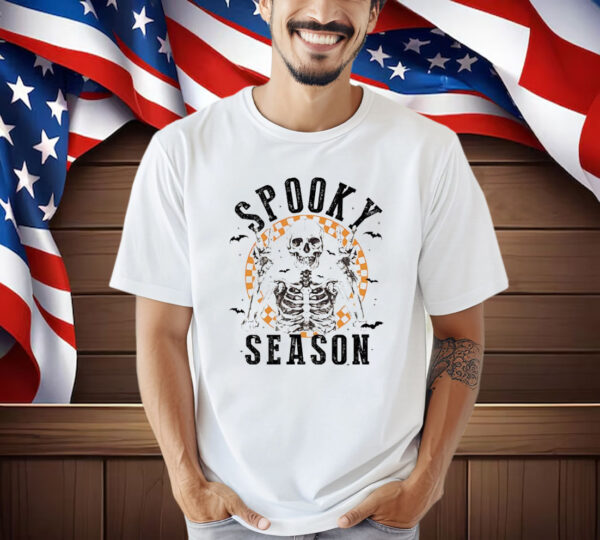 Skeleton Spooky Season Halloween Shirt