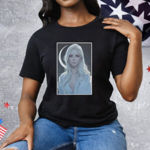 Sturgeon Moon Big Witch Energy Painting Tee Shirt