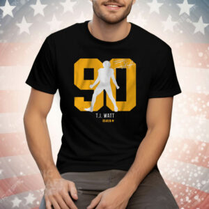 T.J. Watt Action Number Silo Tee Shirt