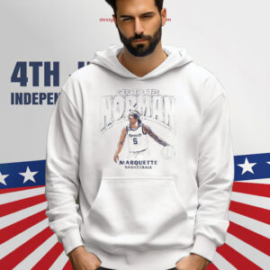 Tre Norman Marquette Golden Eagles Basketbal Shirt