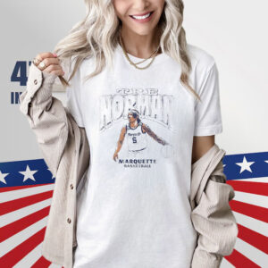 Tre Norman Marquette Golden Eagles Basketbal Shirt