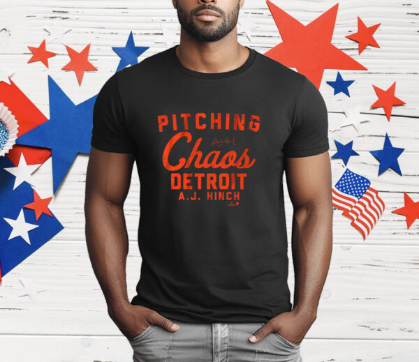 AJ Hinch Pitching Chaos T-Shirt