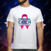 Crucial Catch Intercept Cancer Pink Ribbon T-Shirt