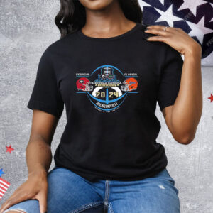 Florida Gators Vs Georgia Bulldogs 2024 Rivalry Matchup Tee Shirt