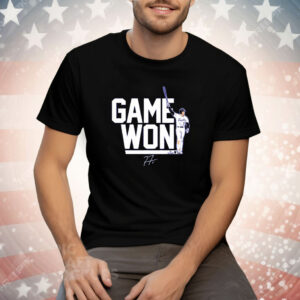 Freddie Freeman Game Won Tee Shirt