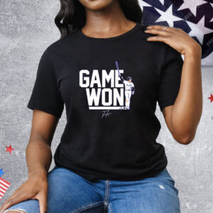 Freddie Freeman Game Won Tee Shirt