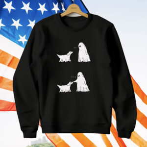 Ghost Touch The Dog Boo Boo p Halloween T-Shirt