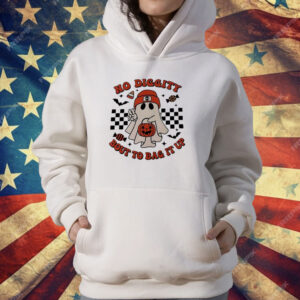 Ghost no diggity bout to bag it up Halloween T-Shirt