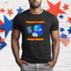 Happy Couple Swap Phones T-Shirt
