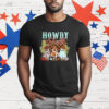 Howdy fall cowboy ghosts Halloween T-Shirt