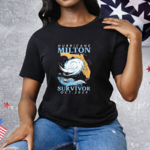 Hurricane Milton Survivor Oct 2024 Tee Shirt