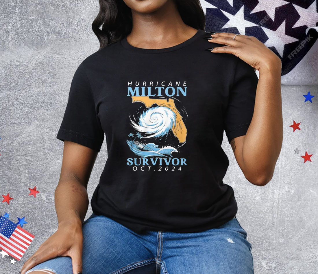 Hurricane Milton Survivor Oct 2024 Tee Shirt