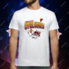 Iowa State Football Helmet Grid T-Shirt