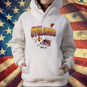Iowa State Football Helmet Grid T-Shirt