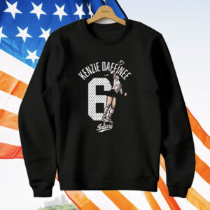 Kenzie Daffinee #6 Indiana Soccer Graphic Tee Shirt