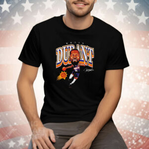 Kevin Durant Phoenix Suns cartoon signature Tee Shirt