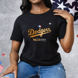 Los Angeles Dodgers Fanatics 2024 National League Division Champions Locker Room Tee Shirt