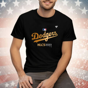 Los Angeles Dodgers Fanatics 2024 National League Division Champions Locker Room Tee Shirt