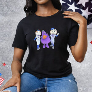 Mrs Met and Grimace Tee Shirt