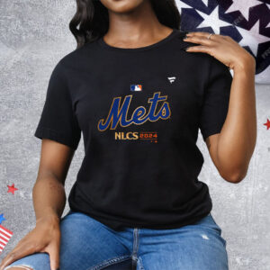 New York Mets Fanatics 2024 National League Division Champions Locker Room Tee Shirt
