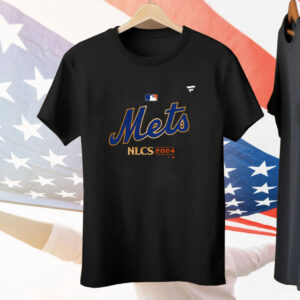 New York Mets Fanatics 2024 National League Division Champions Locker Room Tee Shirt