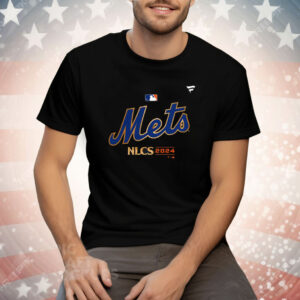 New York Mets Fanatics 2024 National League Division Champions Locker Room Tee Shirt