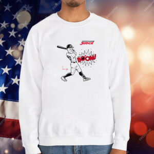 New York Yankees Aaron Judge Brings The Boom Signature T-Shirt