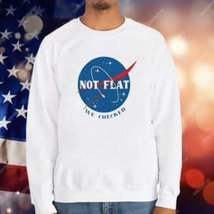 Not flat we checked logo T-Shirt