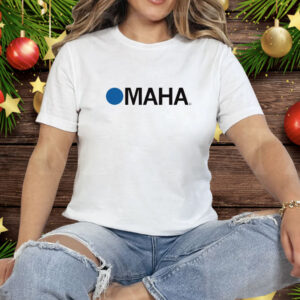 Omaha Nebraska's Blue Dot Tee Shirt