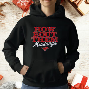 SMU Football How Bout Them Mustangs T-Shirt
