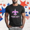 Saints Crucial Catch Intercept Cancer T-Shirt