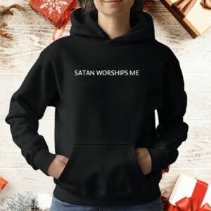 Satan Worships Me T-Shirt