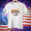 Tennessee Football Helmet Grid Tee Shirt