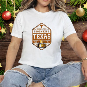 Texas Longhorns Hook’d The Sooners 34-3 Tee Shirt