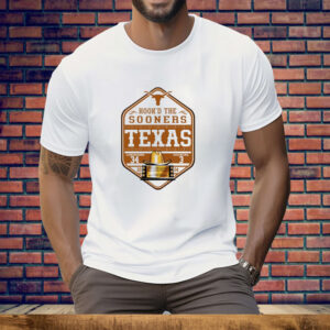 Texas Longhorns Hook’d The Sooners 34-3 Tee Shirt