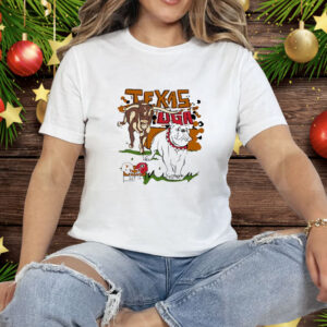 Texas Longhorns Vs Georgia Bulldogs 2024 Matchup Tee Shirt