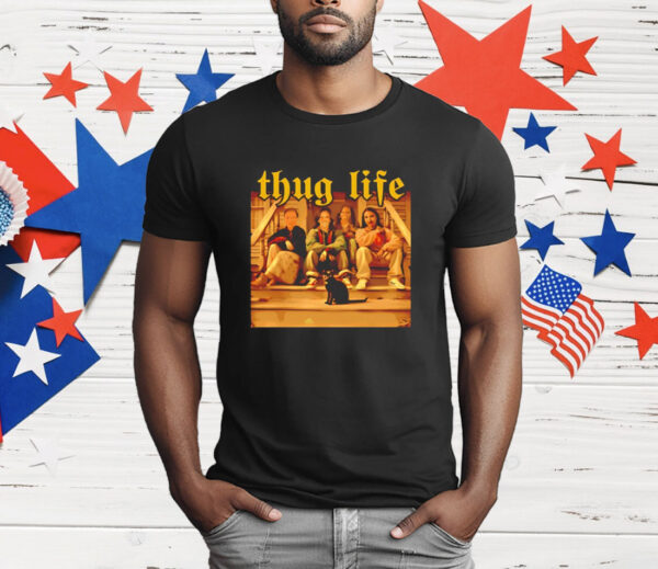 Thug Life Kamala Harris 2024 Feminist Vote Blue Election T-Shirt