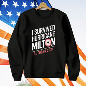United State I survived hurricane milton october 2024 T-Shirt
