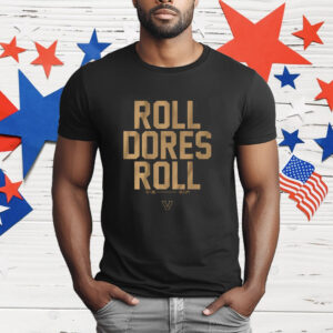 Vanderbilt Football Roll Dores Roll T-Shirt