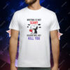 Writing Is Not Scary Reading Will Not Kill You Snoopy T-Shirt