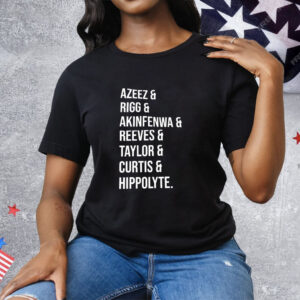 Azeez Rigg Akinfenwa Reeves Taylor Curtis Hippolyte Tee Shirt