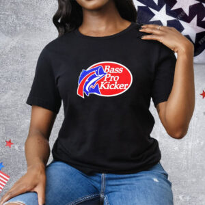 Bass Pro Kicker logo Tee Shirt