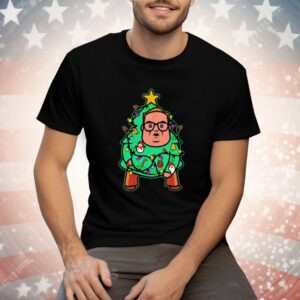 Foley Christmas tree cartoon Tee Shirt