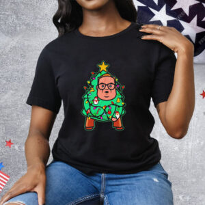 Foley Christmas tree cartoon Tee Shirt