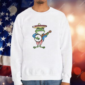 Frog playing banjo T-Shirt